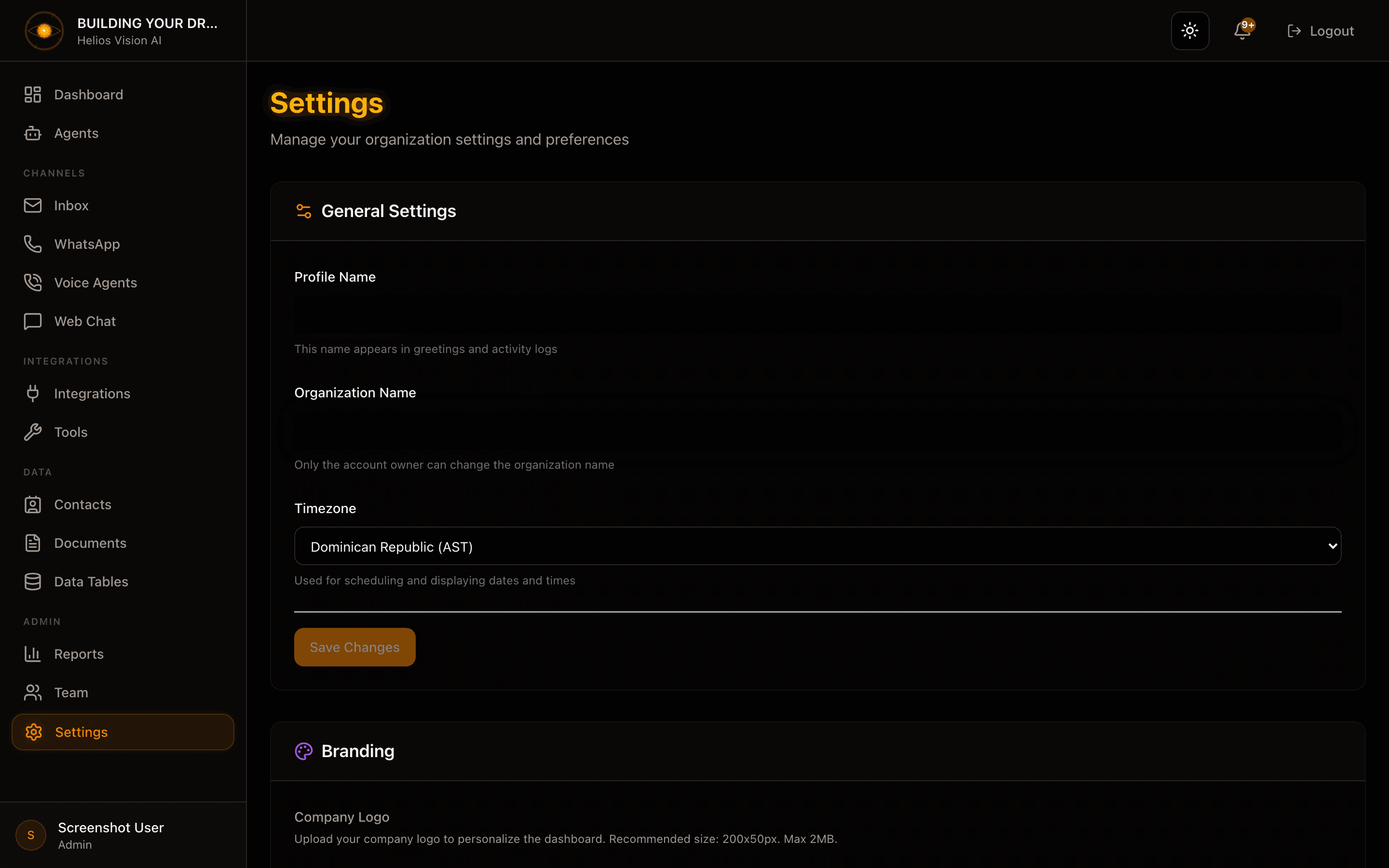 General Settings