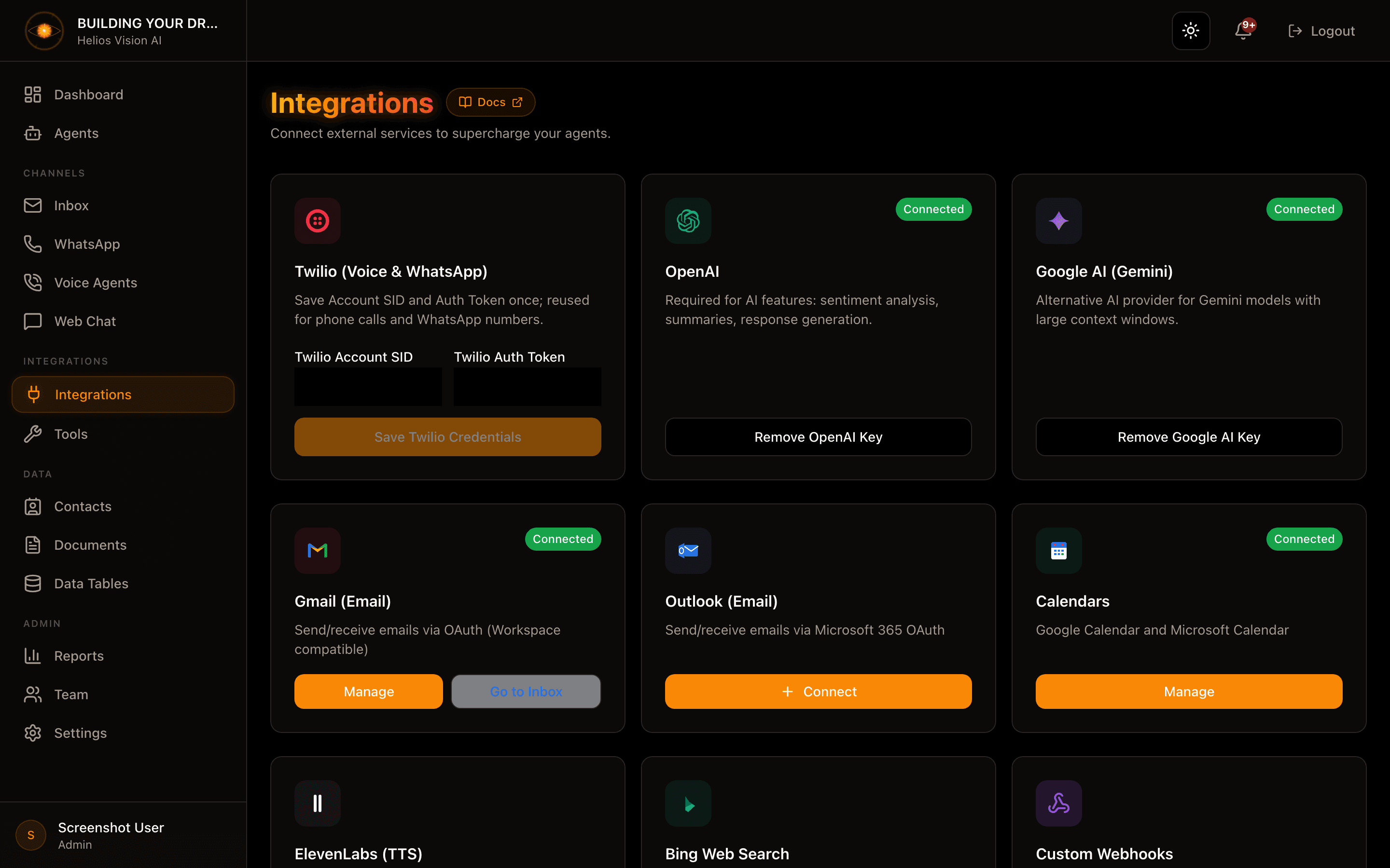 Integrations Overview